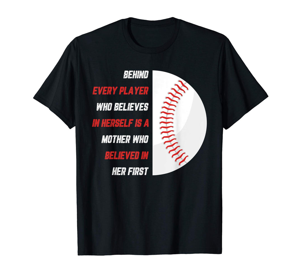 Behind Every Player Is Mother T-Shirt - Novelty Apparel for Adults - T-Shirt, Sweatshirt, Hoodie