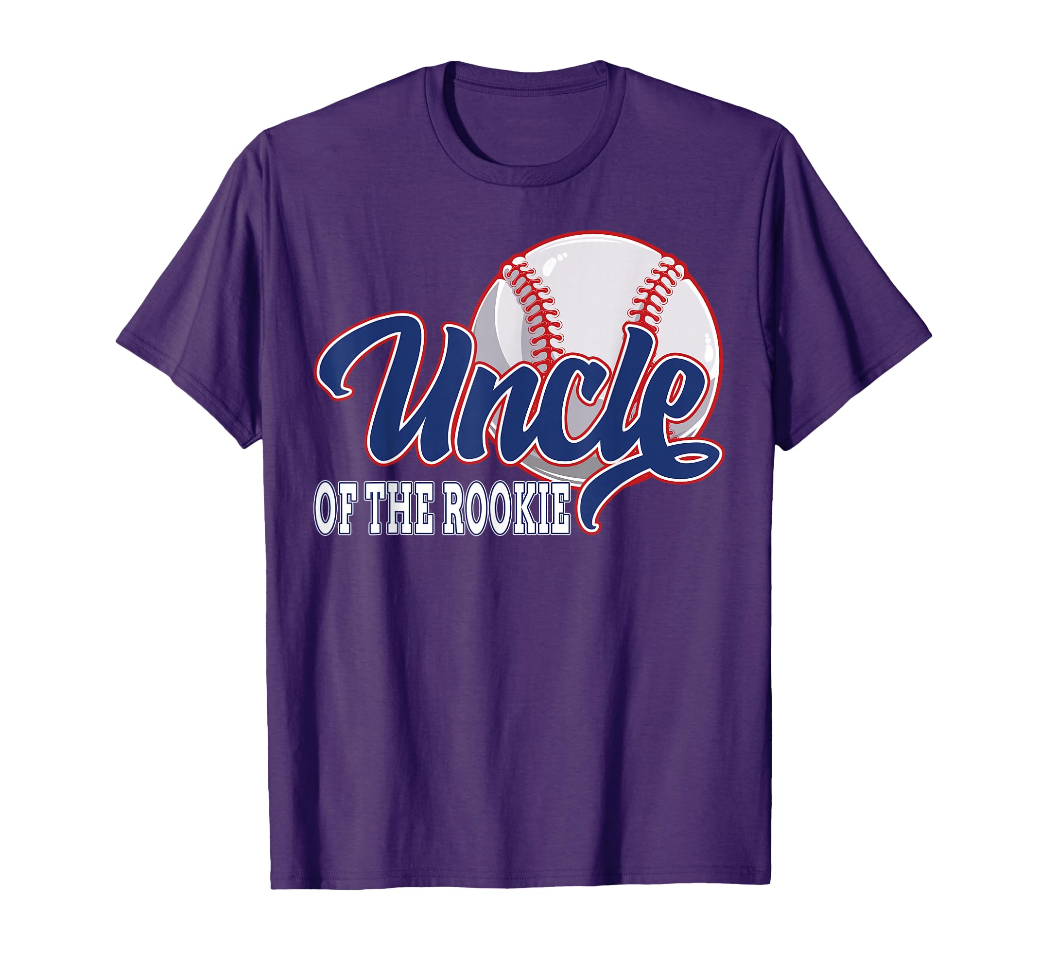 Uncle Rookie Baseball Birthday Funny T-Shirt - Novelty Apparel Men Women - T-Shirt, Sweatshirt, Hoodie