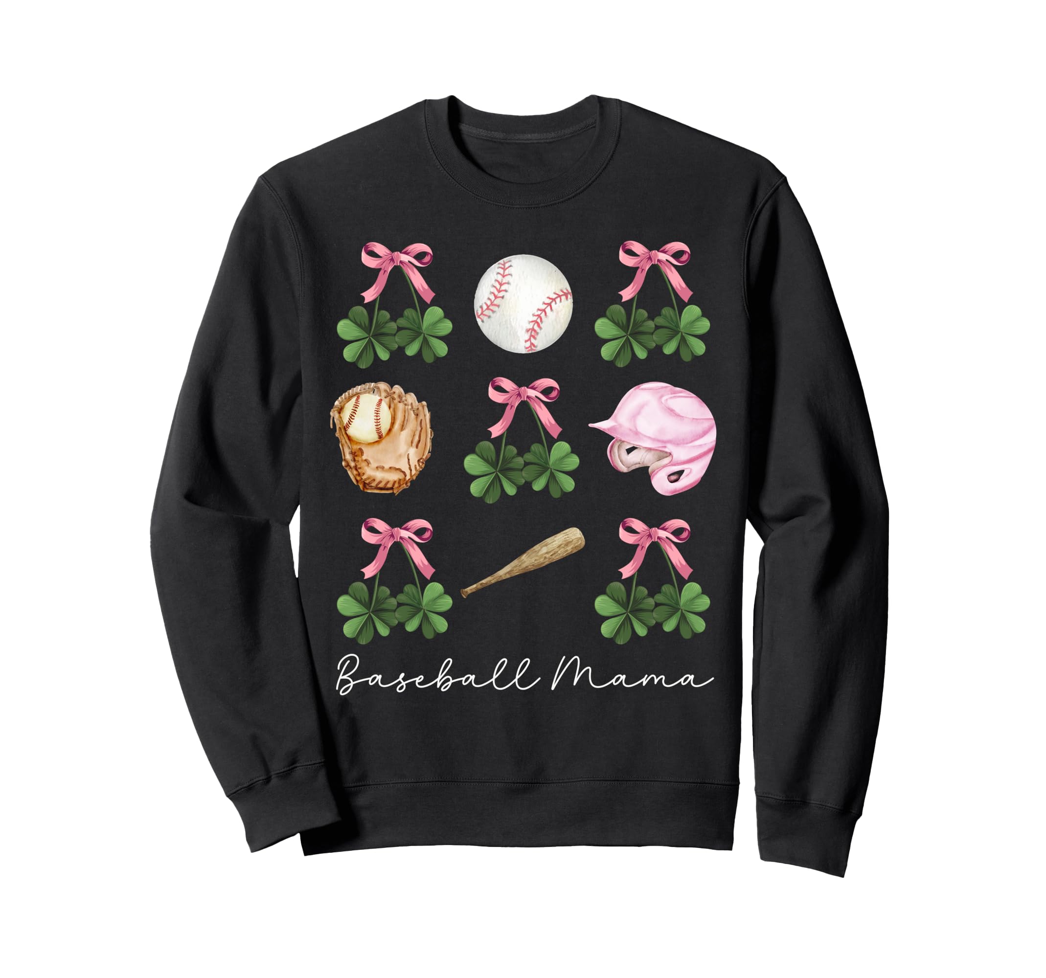 St Patricks Day Baseball Coquette Sweatshirt - Fun Novelty Design Unisex - T-Shirt, Sweatshirt, Hoodie