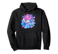 Kawaii Listening To Music Anime Musical Hoodie - Unique Graphic Unisex - T-Shirt, Sweatshirt, Hoodie