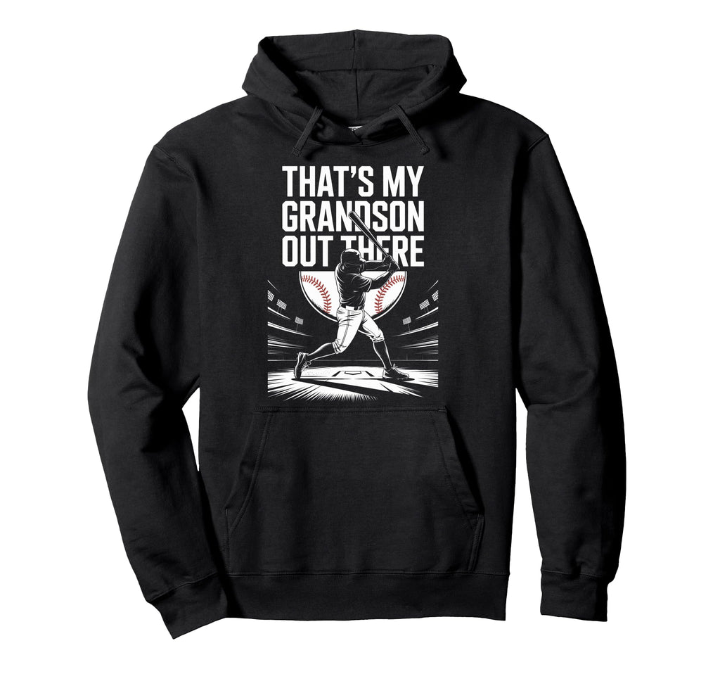 Supportive Baseball Family Thats My Hoodie - Casual Everyday Wear Unisex - T-Shirt, Sweatshirt, Hoodie