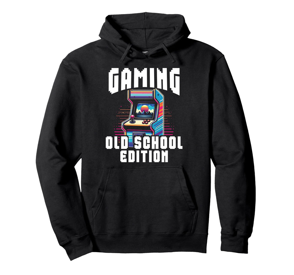 80S Arcade Nostalgia Pixel Art Video Hoodie - Trendy Graphic for Adults - T-Shirt, Sweatshirt, Hoodie