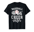 Baseball And Cheer Sister T-Shirt - Casual Everyday Wear Unisex - T-Shirt, Sweatshirt, Hoodie