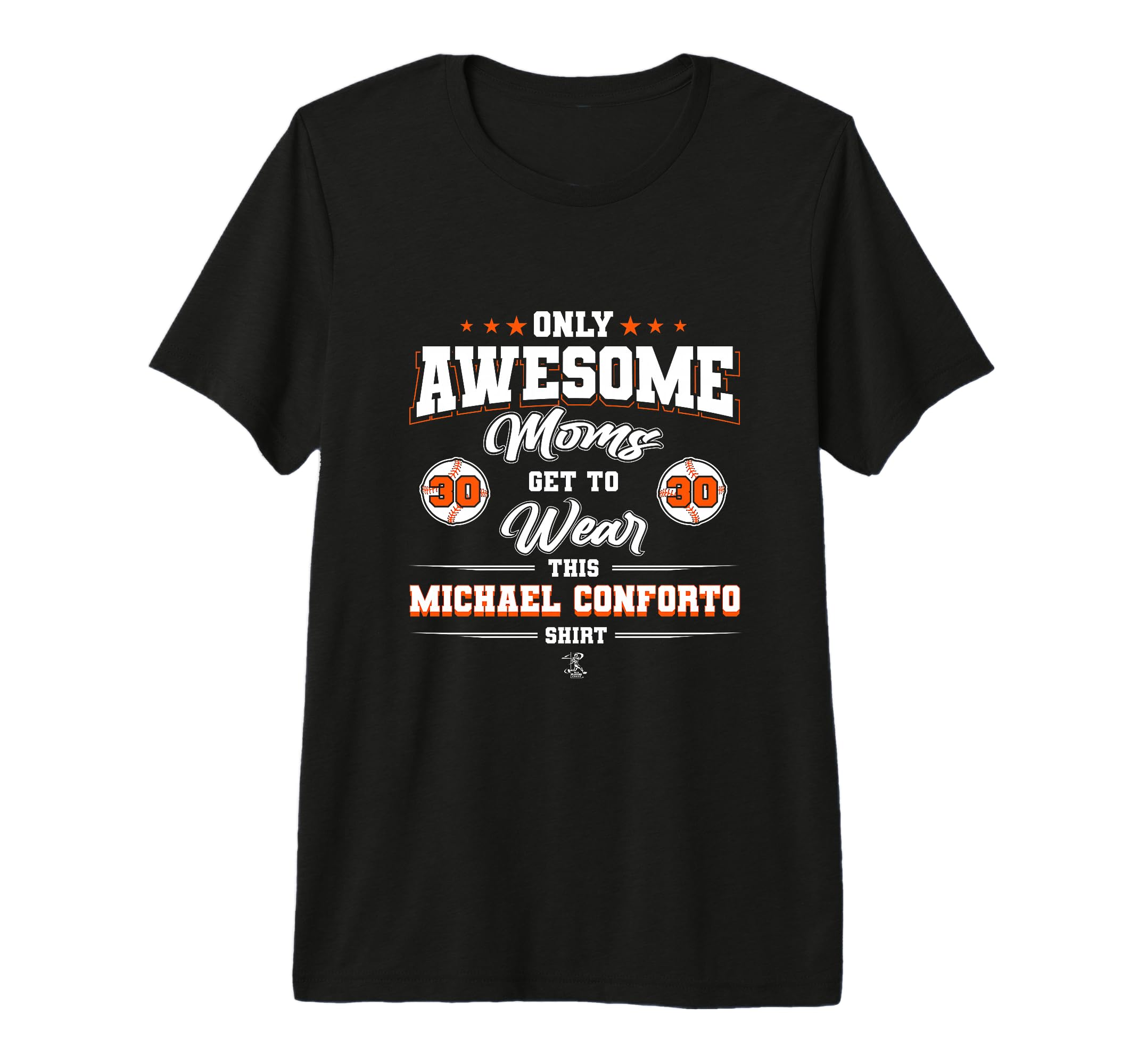 Michael Conforto Awesome Moms Tri Blend T-Shirt - Graphic Print for Adults - T-Shirt, Sweatshirt, Hoodie