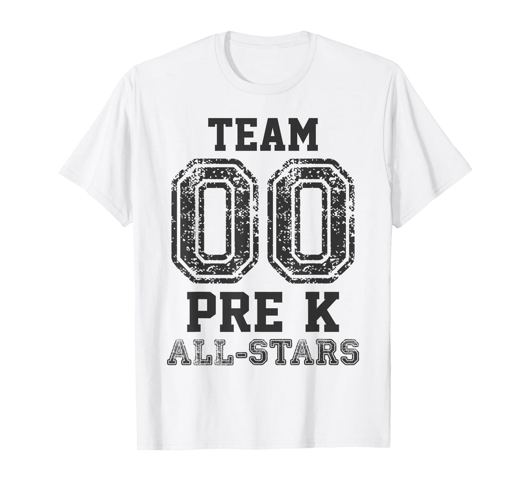 Preschool Team Pre K All Stars Sports T-Shirt - Fun Novelty Design Unisex - T-Shirt, Sweatshirt, Hoodie