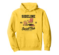 Sideline Social Club Soccer Mom Game Day Hoodie - Custom Art Print Unisex - T-Shirt, Sweatshirt, Hoodie