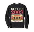 Best 2003 Cassette Tape 20 Years Sweatshirt - Trendy Graphic for Adults - T-Shirt, Sweatshirt, Hoodie