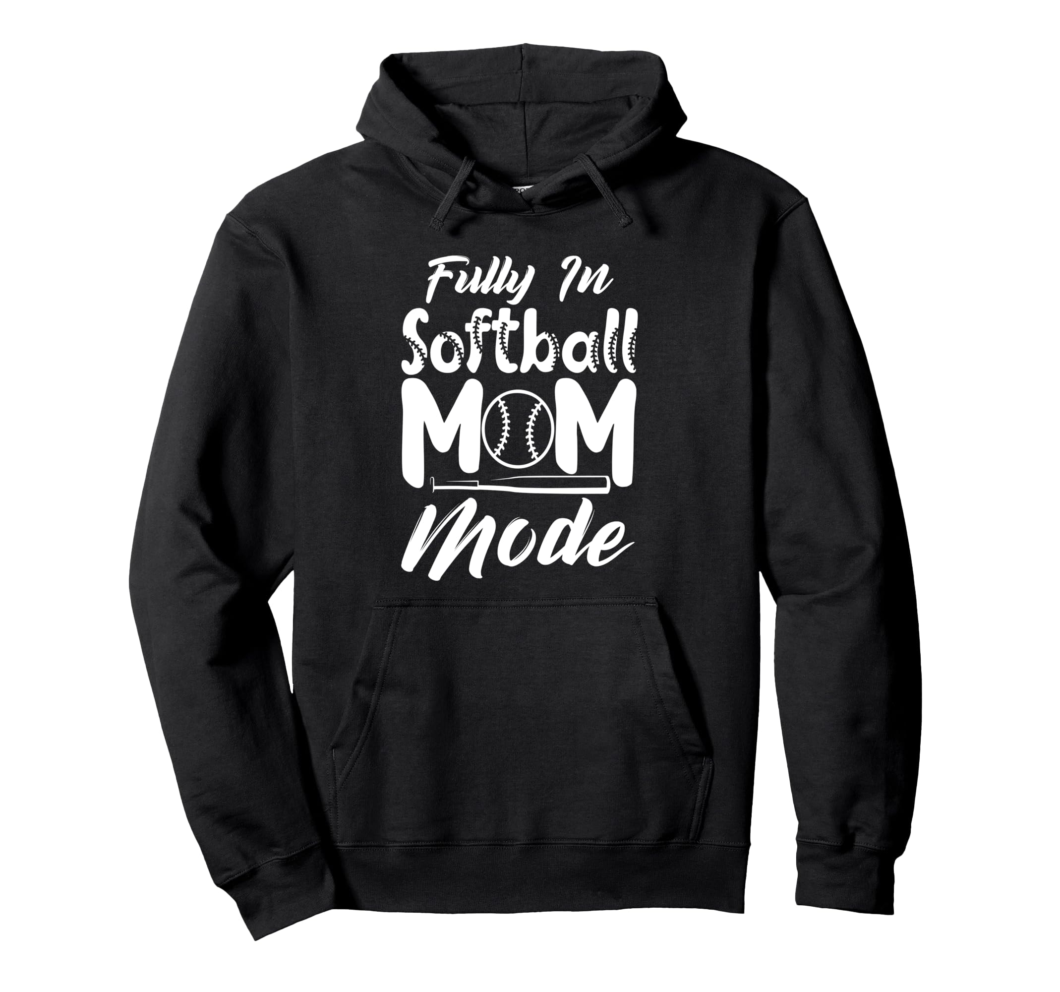 Softball Mom Mothers Day Baseball Softball Hoodie - Streetwear Style Unisex - T-Shirt, Sweatshirt, Hoodie