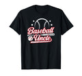 Proud Baseball Uncle Baseball Player T-Shirt - Unique Graphic Men Women - T-Shirt, Sweatshirt, Hoodie