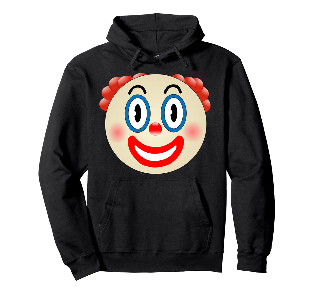 Funny Clown Face 2000S Grunge Aesthetic Hoodie - Unique Graphic Unisex - T-Shirt, Sweatshirt, Hoodie