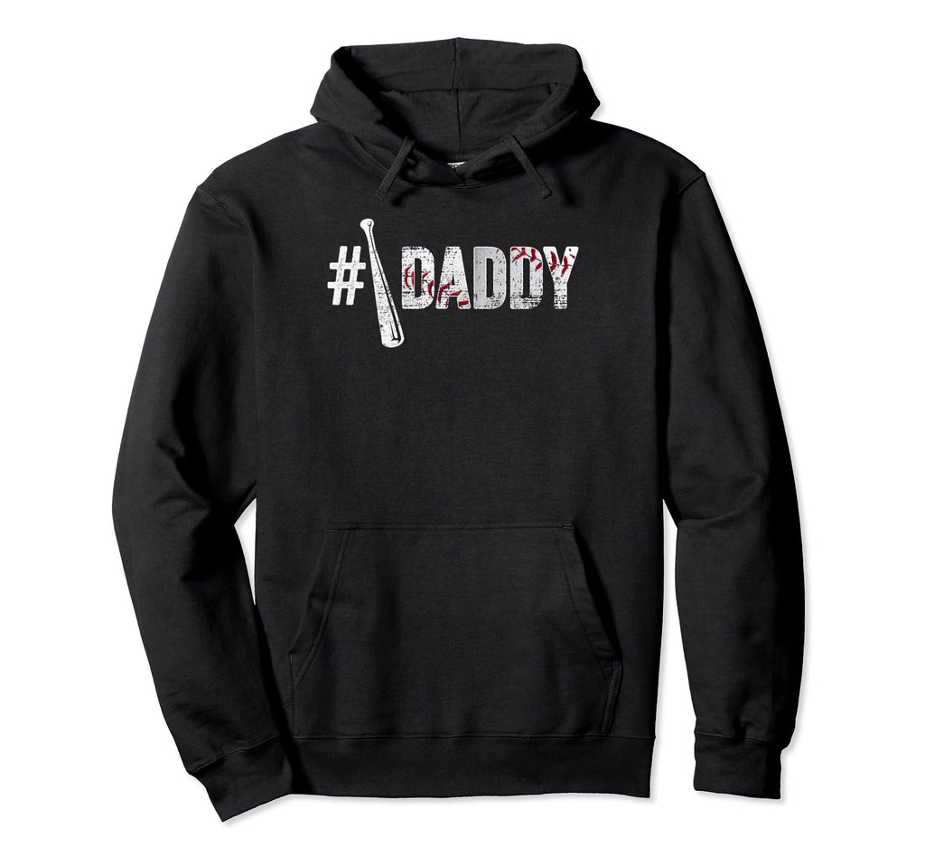 Number One Baseball Daddy Fathers Day Hoodie - Aesthetic Graphic Men Women - T-Shirt, Sweatshirt, Hoodie