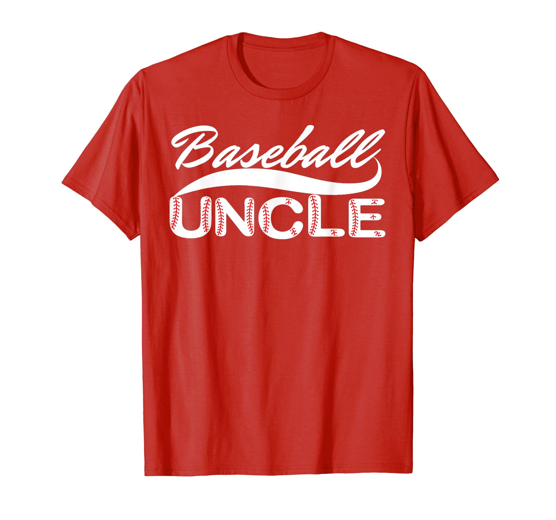 Baseball Uncle Family Matching Funny T-Shirt - Custom Art Print for Adults - T-Shirt, Sweatshirt, Hoodie