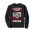 Im Baseball Mom Baseball Player Mom Sweatshirt - Aesthetic Graphic Unisex - T-Shirt, Sweatshirt, Hoodie