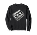 Cassette Tape Music Lovers Sweatshirt - Minimalist Print for Adults - T-Shirt, Sweatshirt, Hoodie