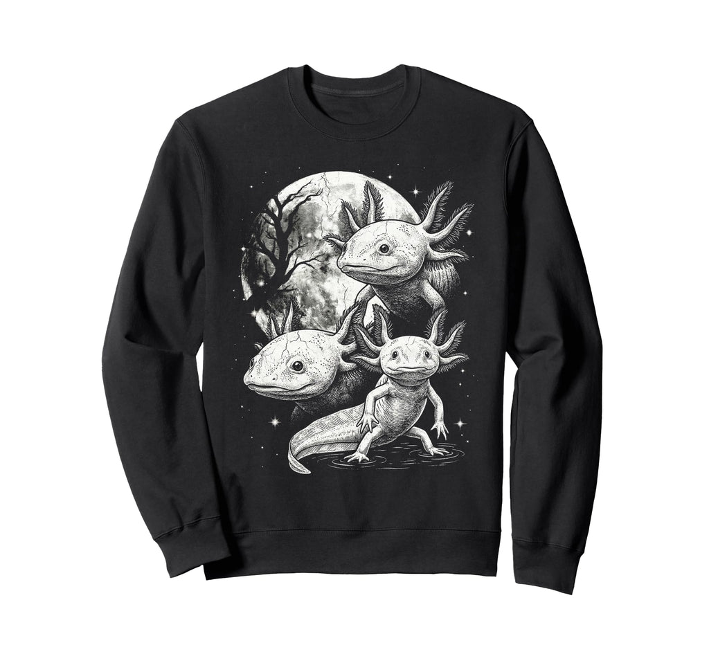 Axolotl 90S Aesthetic Y2K Axolotl Sweatshirt - Streetwear Style Unisex - T-Shirt, Sweatshirt, Hoodie