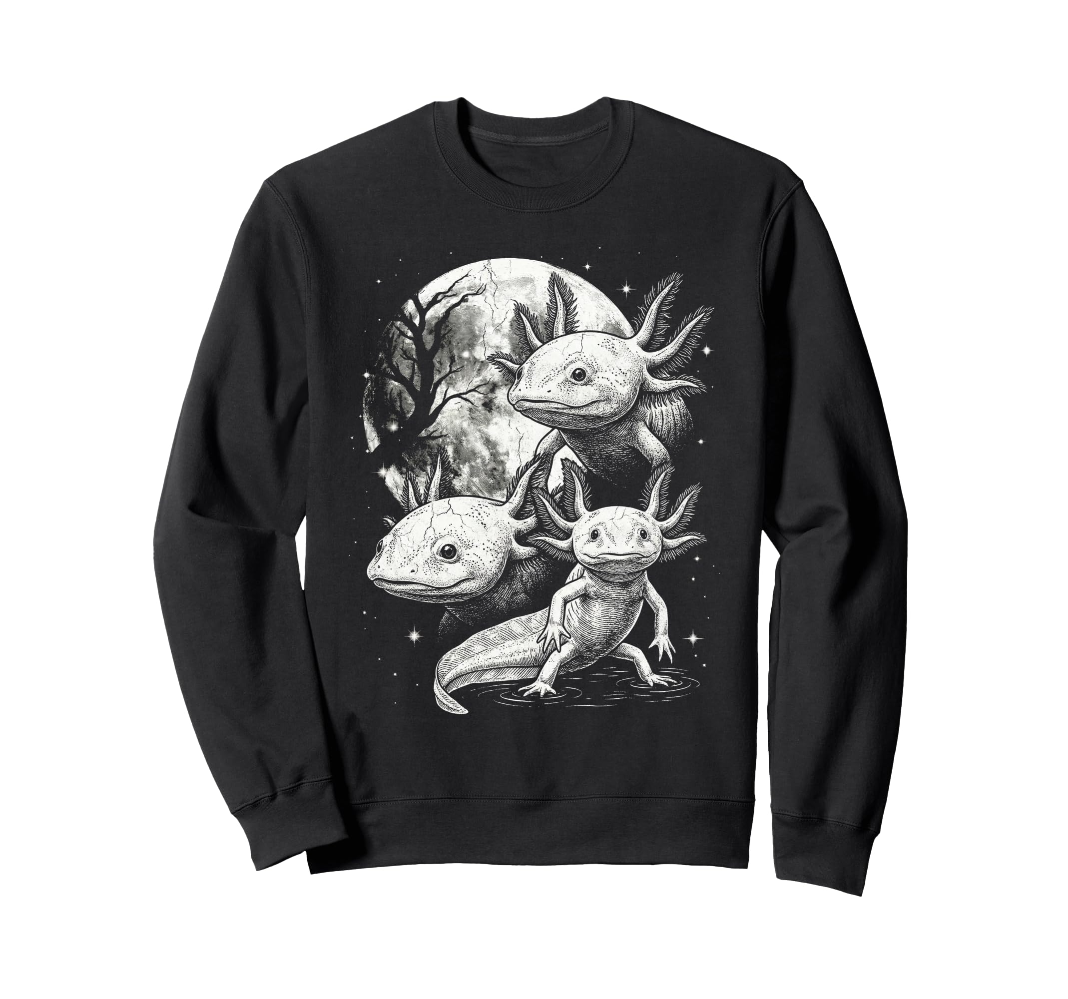 Axolotl 90S Aesthetic Y2K Axolotl Sweatshirt - Streetwear Style Unisex - T-Shirt, Sweatshirt, Hoodie