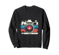 Camera Sunset T-Shirt - Minimalist Print for Adults - T-Shirt, Sweatshirt, Hoodie