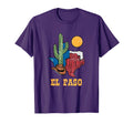 El Paso Texas Map Cowboy Hat And T-Shirt - Casual Everyday Wear for Adults - T-Shirt, Sweatshirt, Hoodie