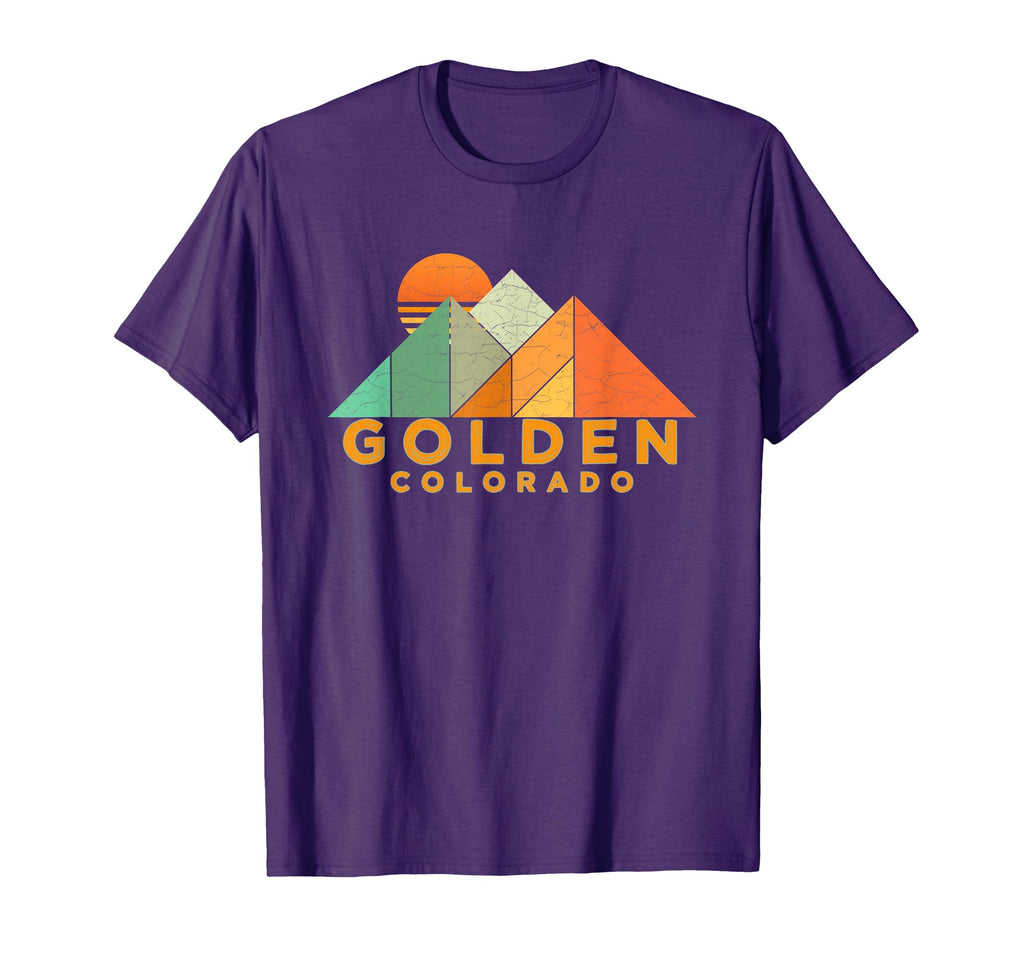 Golden Colorado Distressed T-Shirt - Casual Everyday Wear Unisex - T-Shirt, Sweatshirt, Hoodie