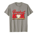 Baseball Mom Mama Baseball Life T-Shirt - Novelty Apparel for Adults - T-Shirt, Sweatshirt, Hoodie