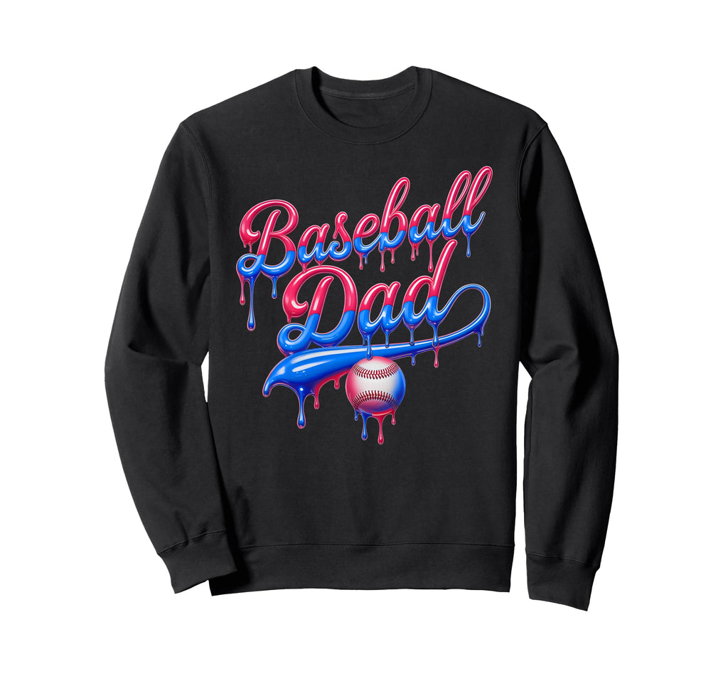 Funny Dada Dad Fathers Day Baseball Sweatshirt - Trendy Graphic for Adults - T-Shirt, Sweatshirt, Hoodie