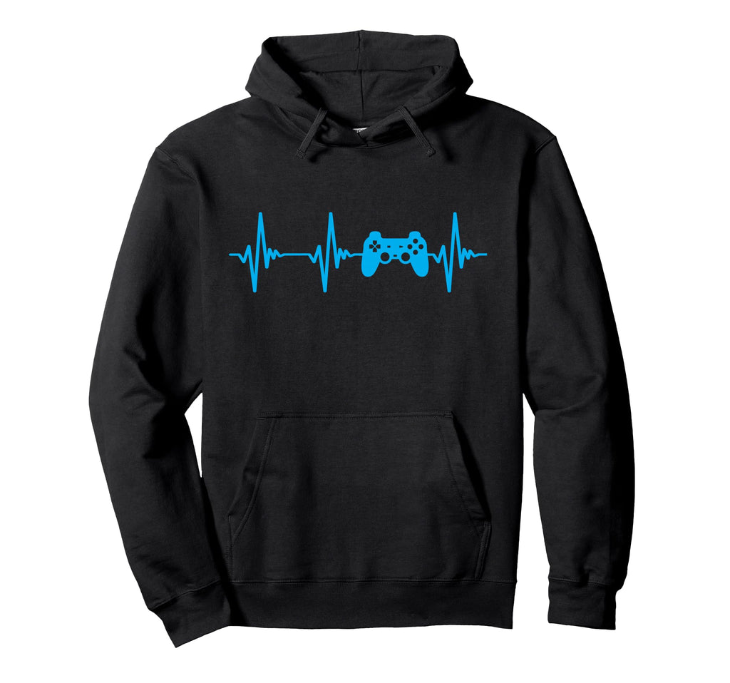 Heartbeat Gamer Gaming Sweatshirt - Casual Everyday Wear for Adults - T-Shirt, Sweatshirt, Hoodie