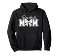 Baseball Coquette Bow Baseball Mom Hoodie - Custom Art Print Men Women - T-Shirt, Sweatshirt, Hoodie
