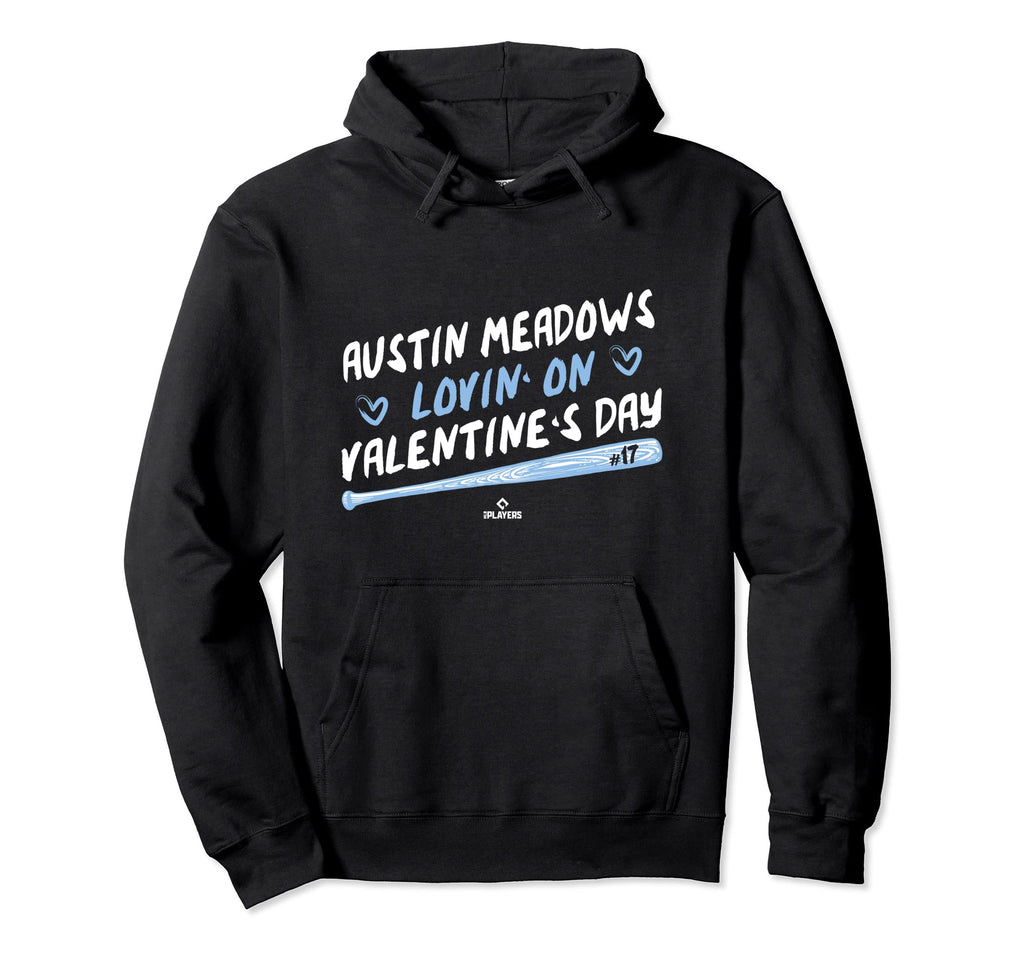 Austin Meadows Lovin Valentines Day Hoodie - Aesthetic Graphic Unisex - T-Shirt, Sweatshirt, Hoodie