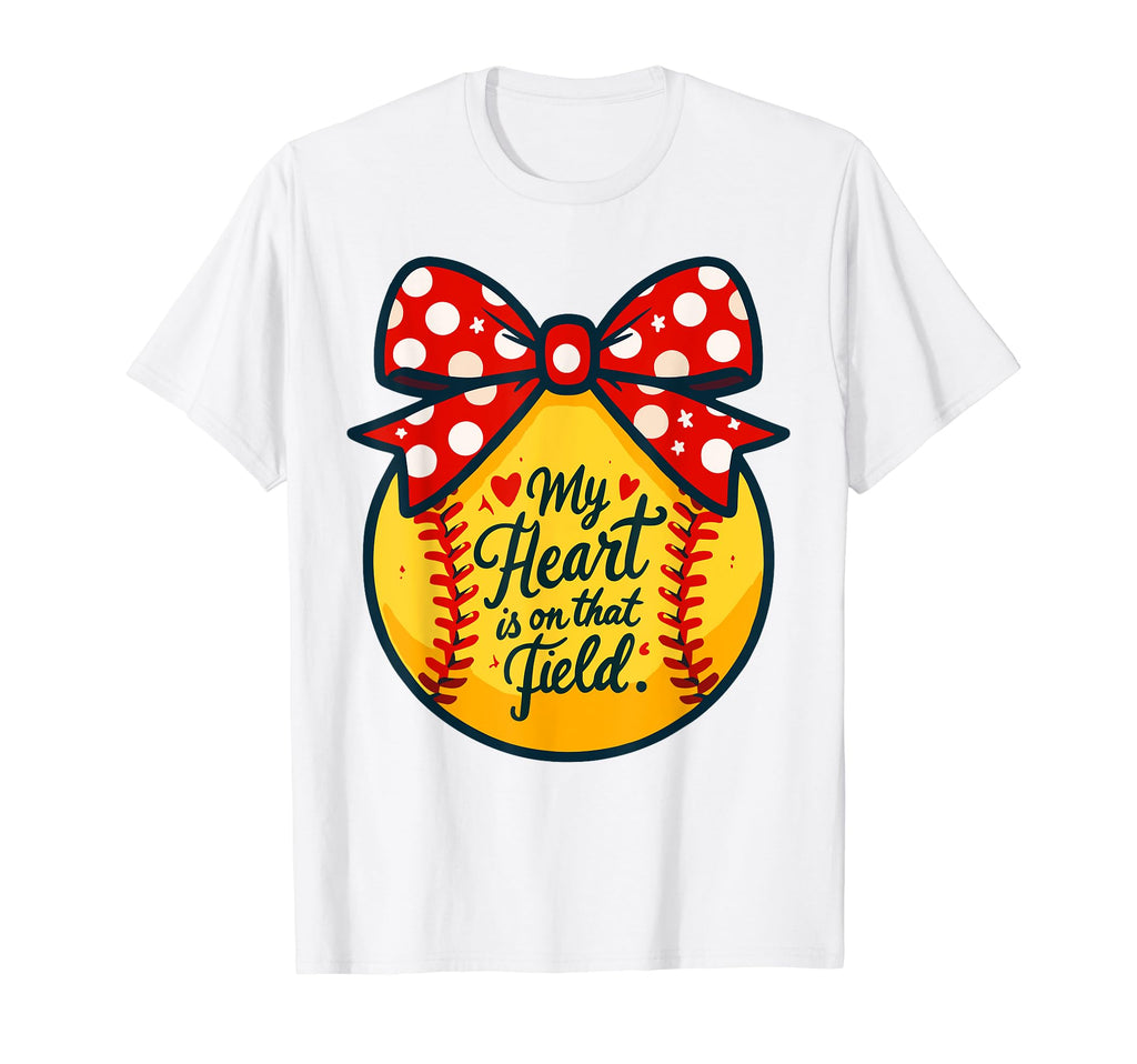 My Heart Is That Field Baseball T-Shirt - Streetwear Style Men Women - T-Shirt, Sweatshirt, Hoodie