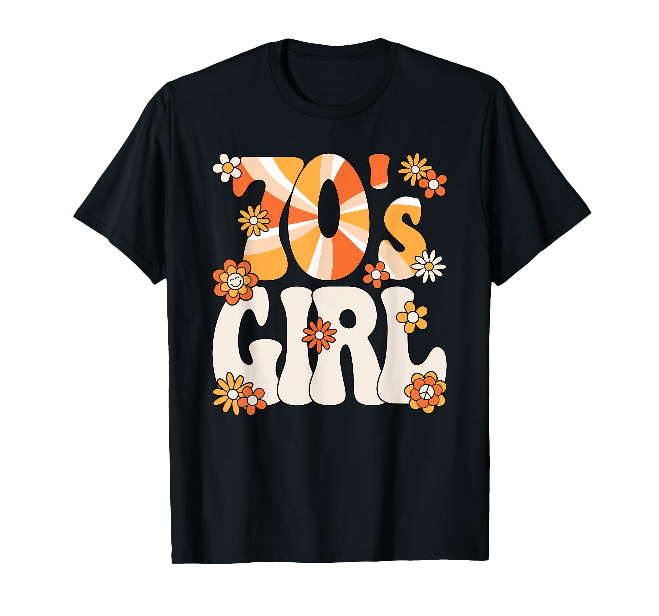Groovy 70S Hippie Theme Party T-Shirt - Fun Novelty Design for Adults - T-Shirt, Sweatshirt, Hoodie