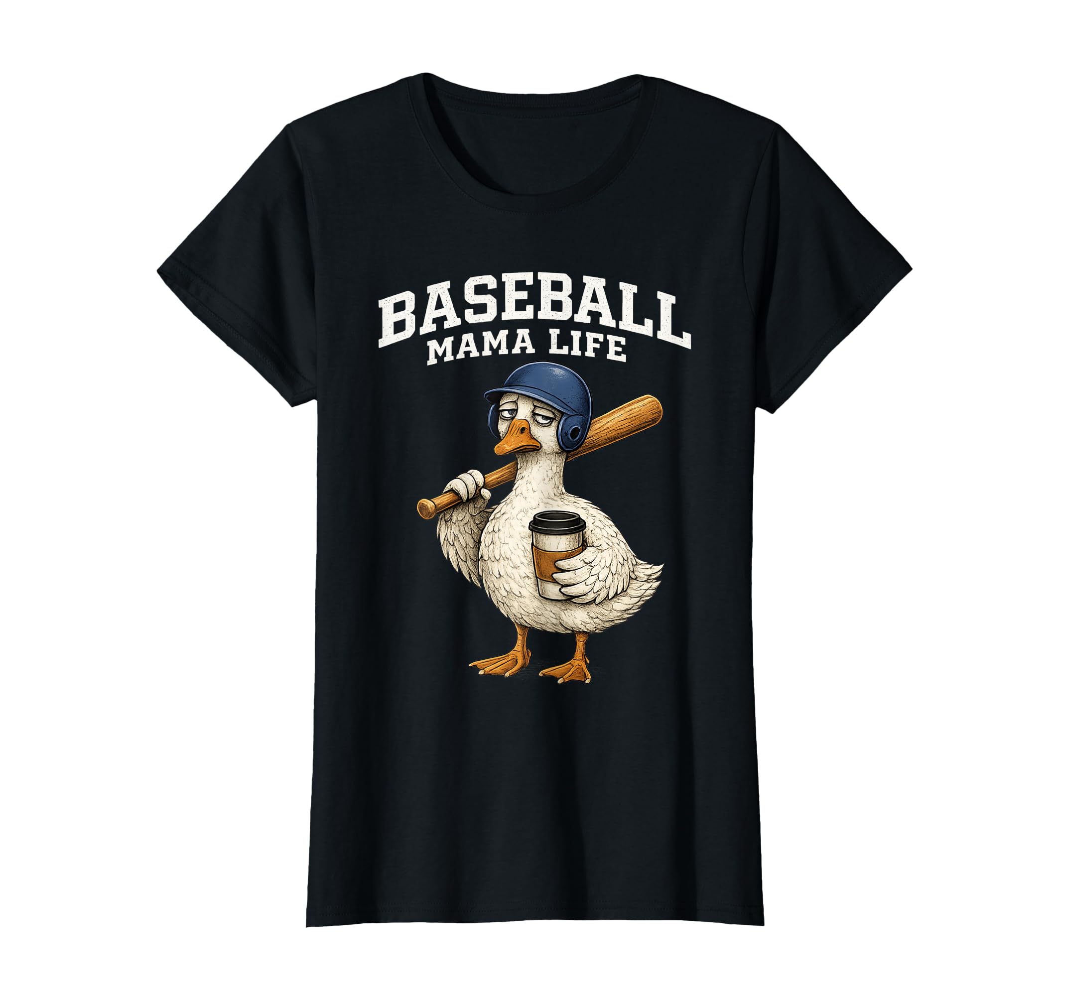 Baseball Mama Life Funny Goose Sports T-Shirt - Trendy Graphic Men Women - T-Shirt, Sweatshirt, Hoodie