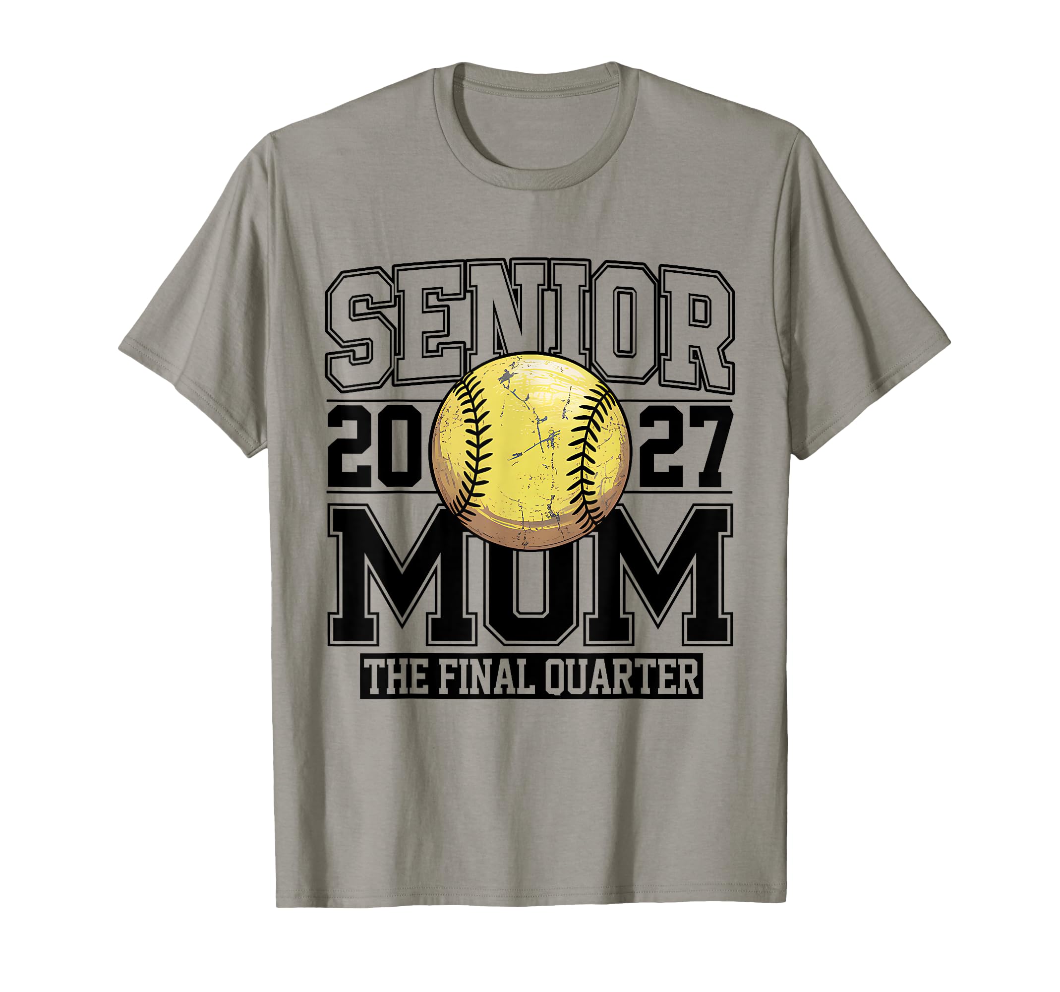 Senior Softball Mom Softball Mama Game T-Shirt - Minimalist Print Unisex - T-Shirt, Sweatshirt, Hoodie