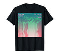 Vaporwave Aesthetic Anime Eyes T-Shirt - Minimalist Print Men Women - T-Shirt, Sweatshirt, Hoodie