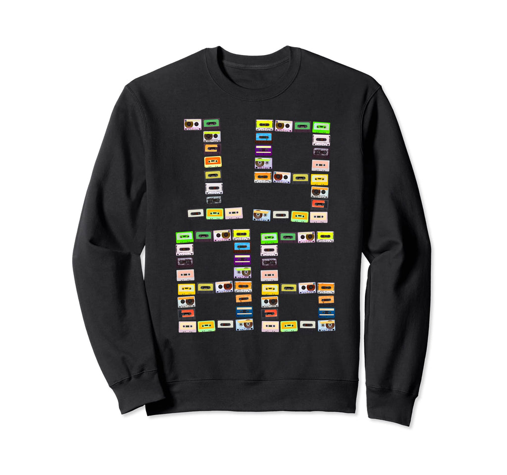 Born 1986 Cassette Tapes Mixtapes Sweatshirt - Aesthetic Graphic Unisex - T-Shirt, Sweatshirt, Hoodie