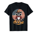 Funny Raccoon Sheriff Western Cowboy T-Shirt - Novelty Apparel Unisex - T-Shirt, Sweatshirt, Hoodie