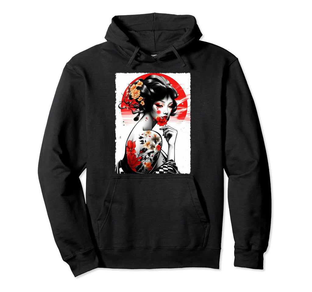 Japanese Modern Vaporwave Japan Hoodie - Casual Everyday Wear for Adults - T-Shirt, Sweatshirt, Hoodie