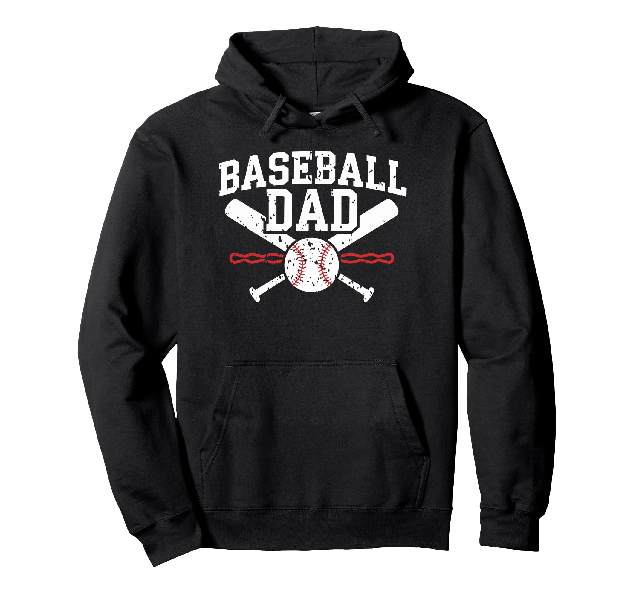 Baseball Dad Happy Fathers Day Sport Wife Hoodie - Trendy Graphic Unisex - T-Shirt, Sweatshirt, Hoodie
