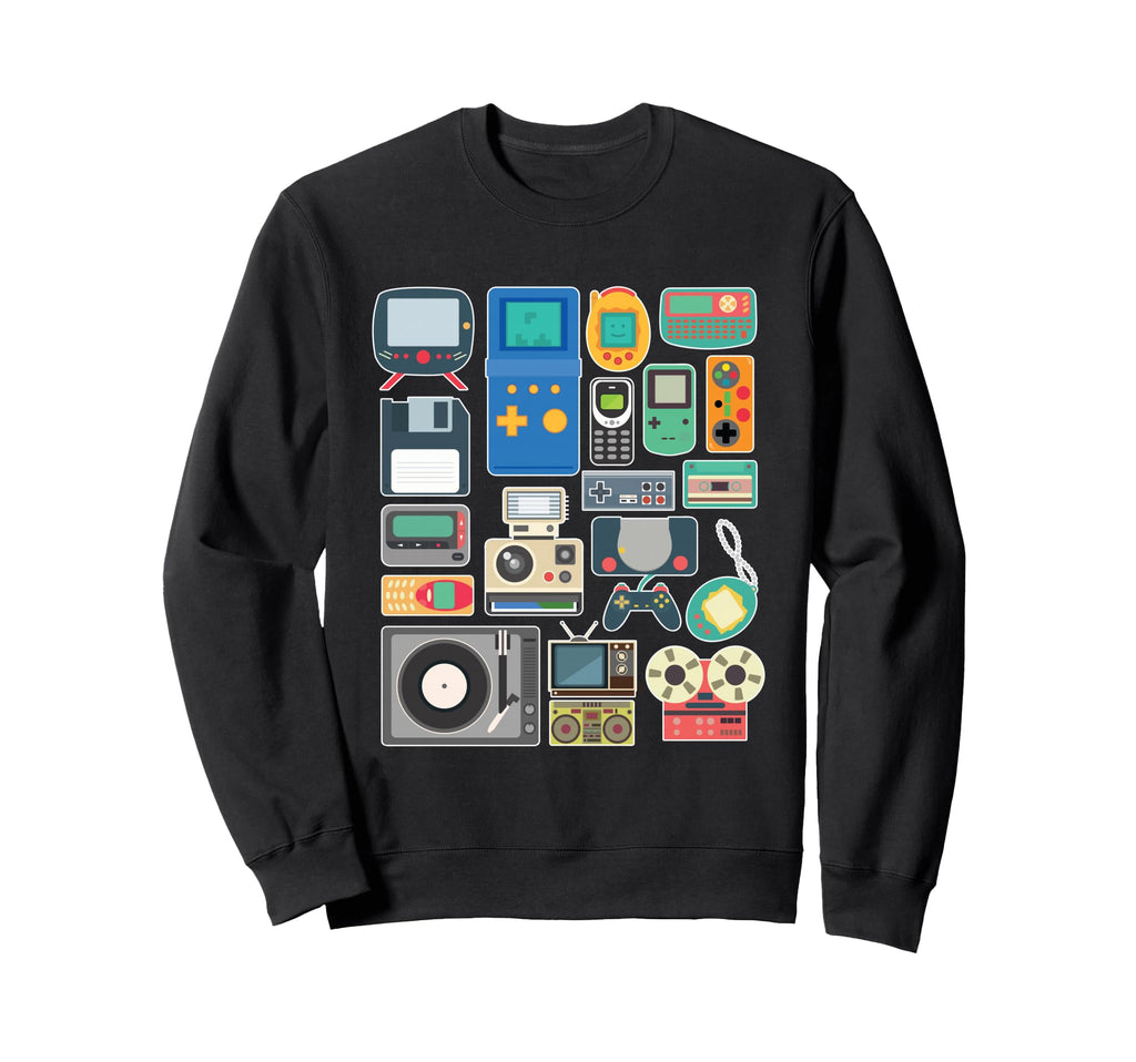 80S 90S Video Game Arcade Sweatshirt - Streetwear Style Unisex - T-Shirt, Sweatshirt, Hoodie