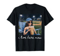 I Live Here Now Funny Ballfield Baseball T-Shirt - Unique Graphic Unisex - T-Shirt, Sweatshirt, Hoodie