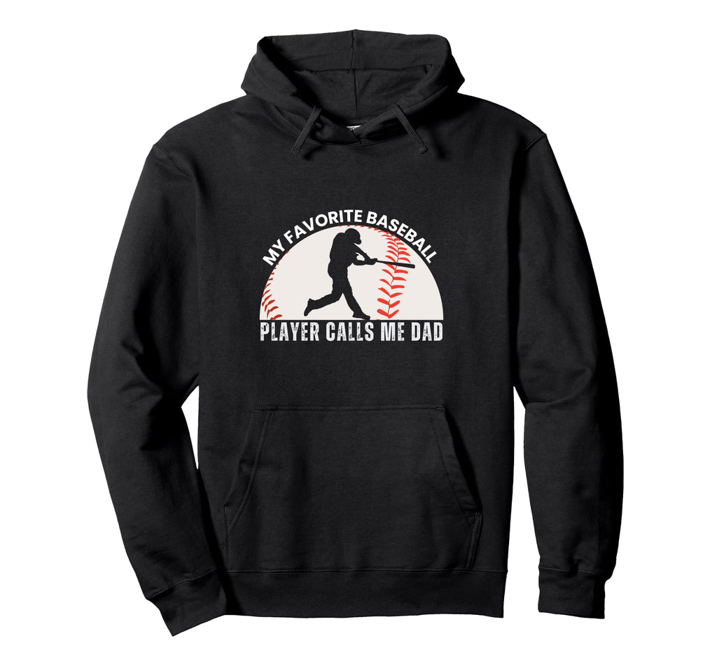 My Favorite Baseball Player Calls Me Hoodie - Aesthetic Graphic Men Women - T-Shirt, Sweatshirt, Hoodie
