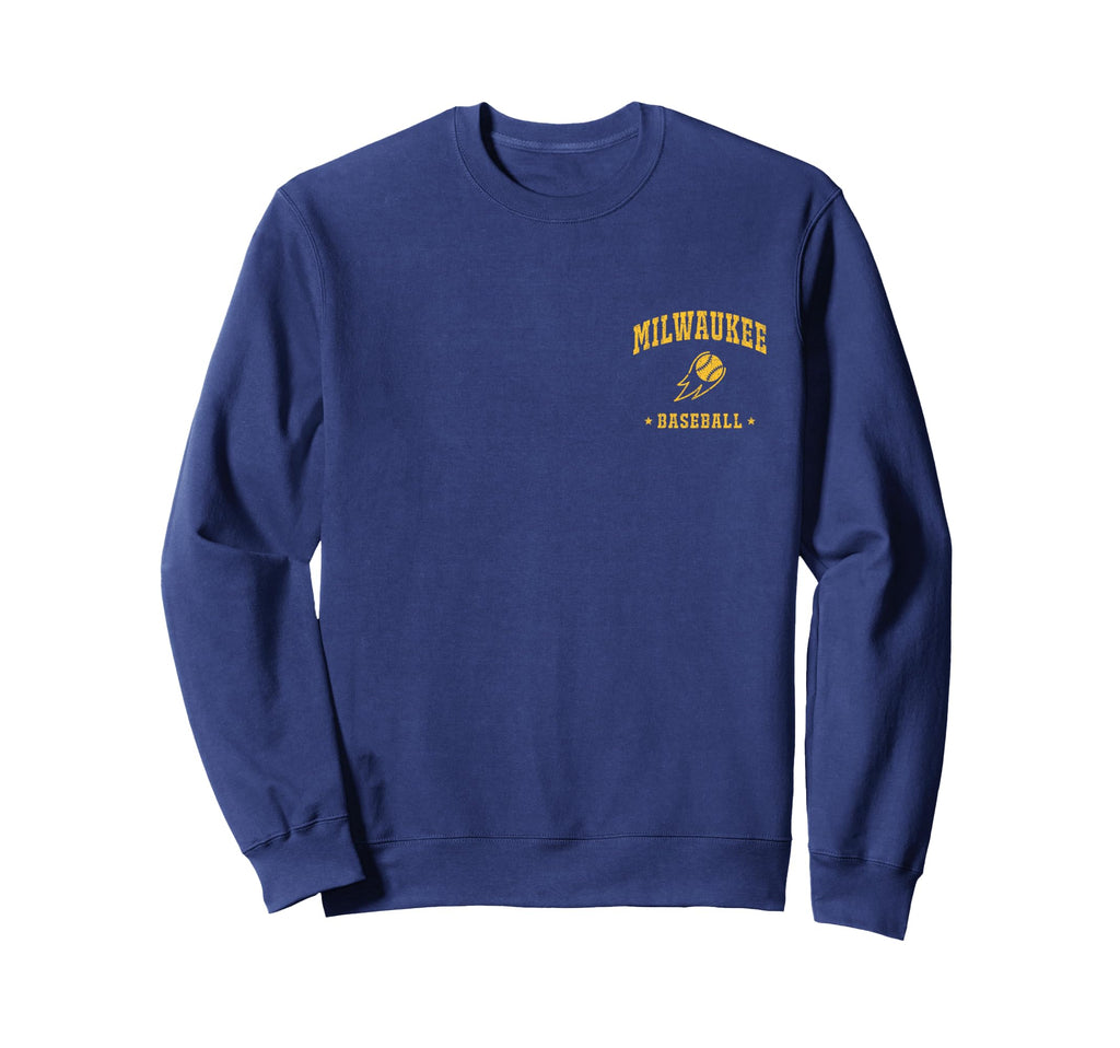 Milwaukee Baseball Gameday Sweatshirt - Fun Novelty Design Men Women - T-Shirt, Sweatshirt, Hoodie