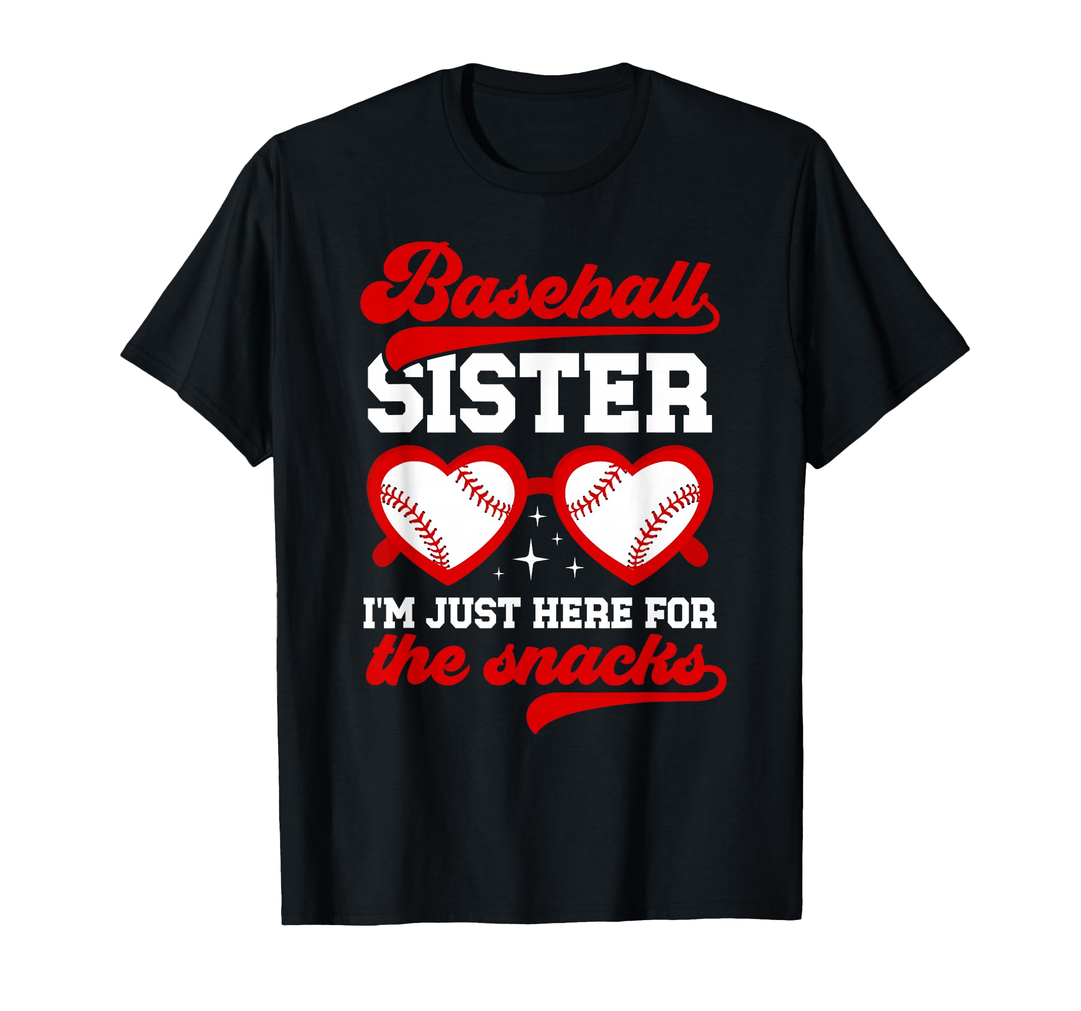 Funny Baseball Sister Baseball Players T-Shirt - Unique Graphic Unisex - T-Shirt, Sweatshirt, Hoodie