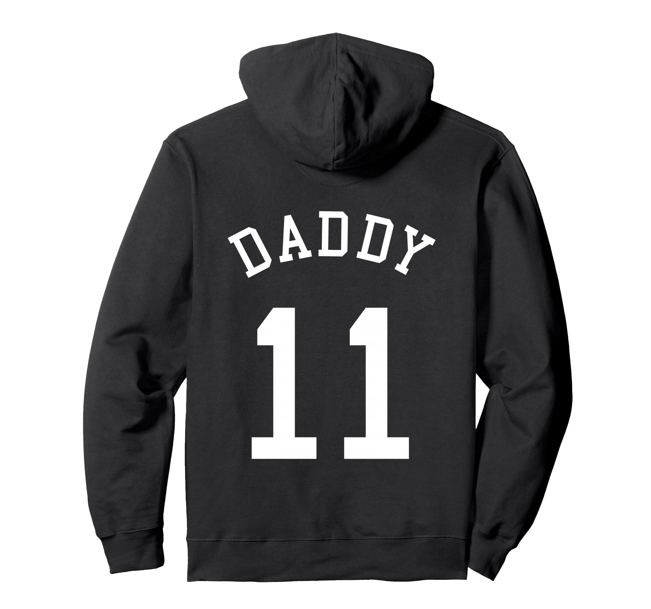 Daddy Team Uniform 11 Handball Dad Soccer Hoodie - Minimalist Print Unisex - T-Shirt, Sweatshirt, Hoodie