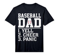 Baseball Dad Parent Player Family T-Shirt - Novelty Apparel for Adults - T-Shirt, Sweatshirt, Hoodie