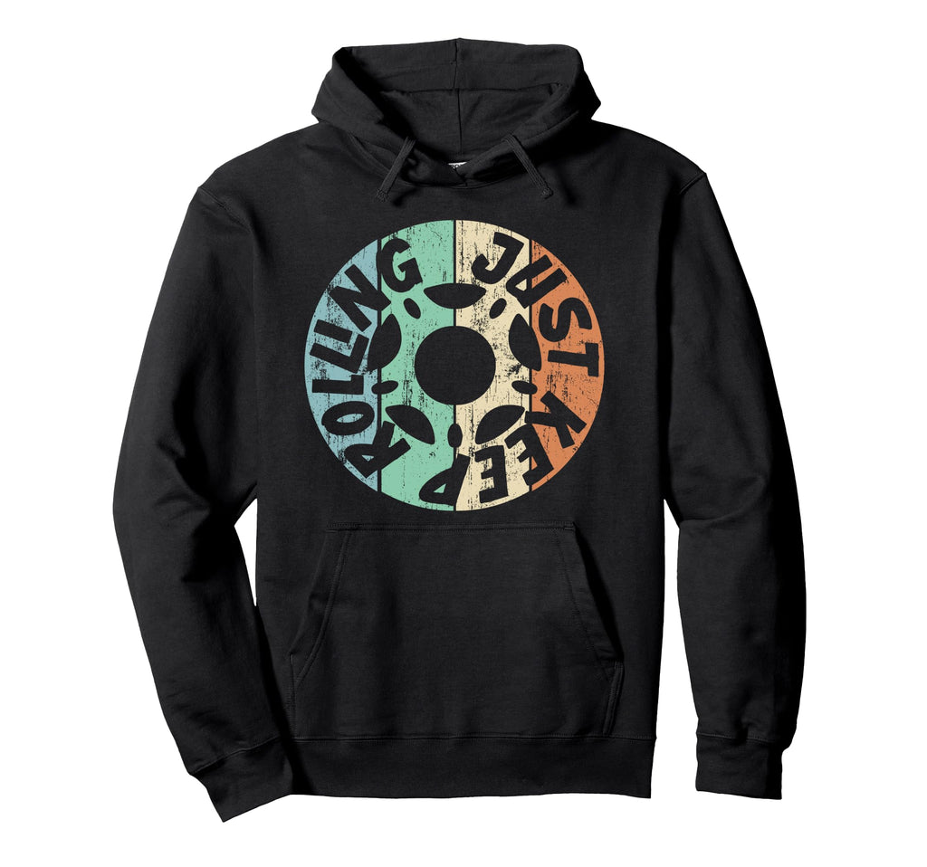 Roller Skates Derby Skater 70S Roller Hoodie - Custom Art Print for Adults - T-Shirt, Sweatshirt, Hoodie