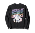 Dot Day Groovy Flower Power Make Your Sweatshirt - Graphic Print Men Women - T-Shirt, Sweatshirt, Hoodie