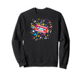 Cassette Tape 43Rd Birthday Sweatshirt - Custom Art Print for Adults - T-Shirt, Sweatshirt, Hoodie