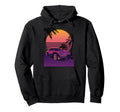 Synthwave Sport Car Aesthetic Vaporwave Hoodie - Unique Graphic Men Women - T-Shirt, Sweatshirt, Hoodie