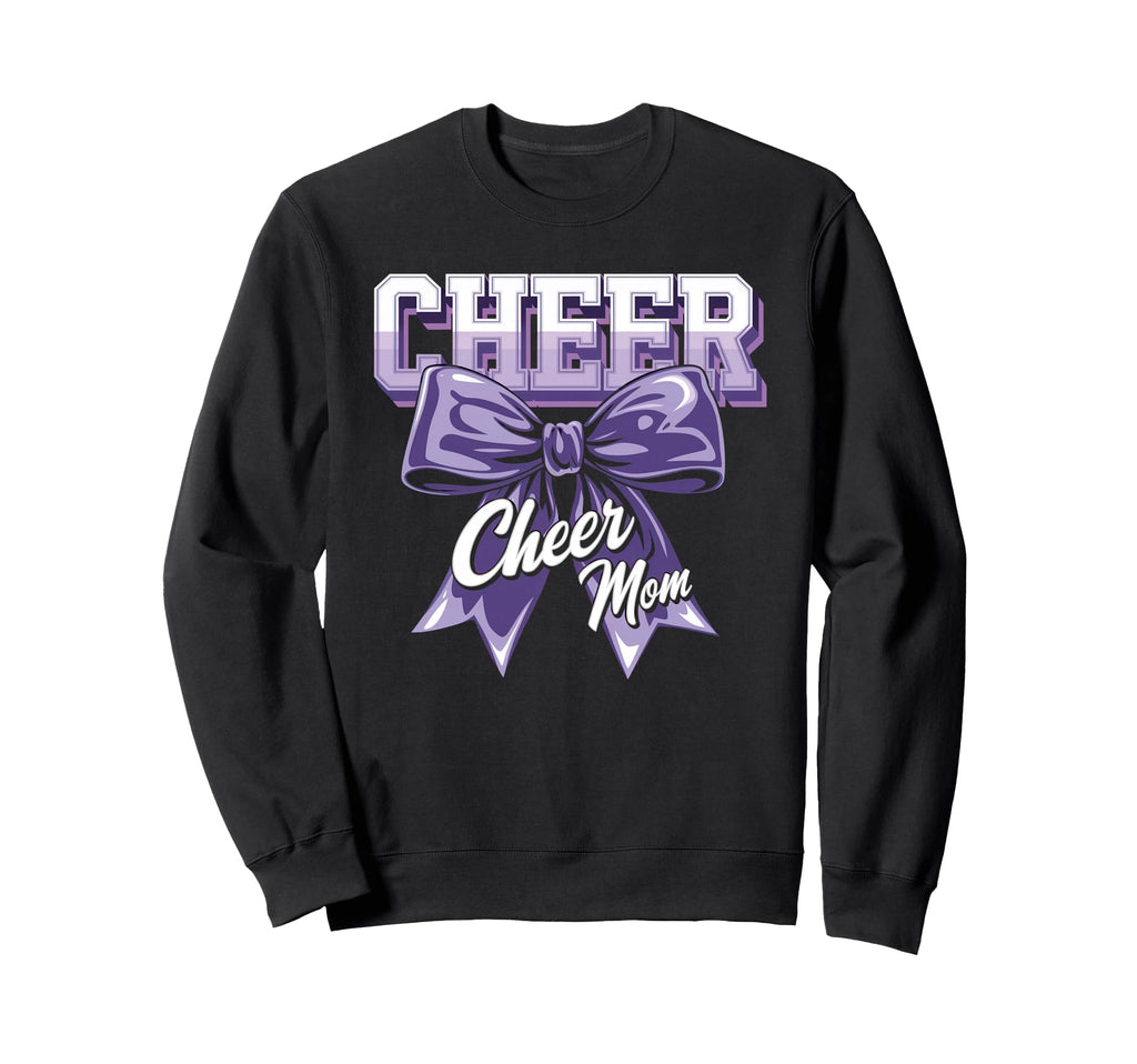 Cheer Mom Mother Bow Cheerleader Sweatshirt - Streetwear Style Men Women - T-Shirt, Sweatshirt, Hoodie
