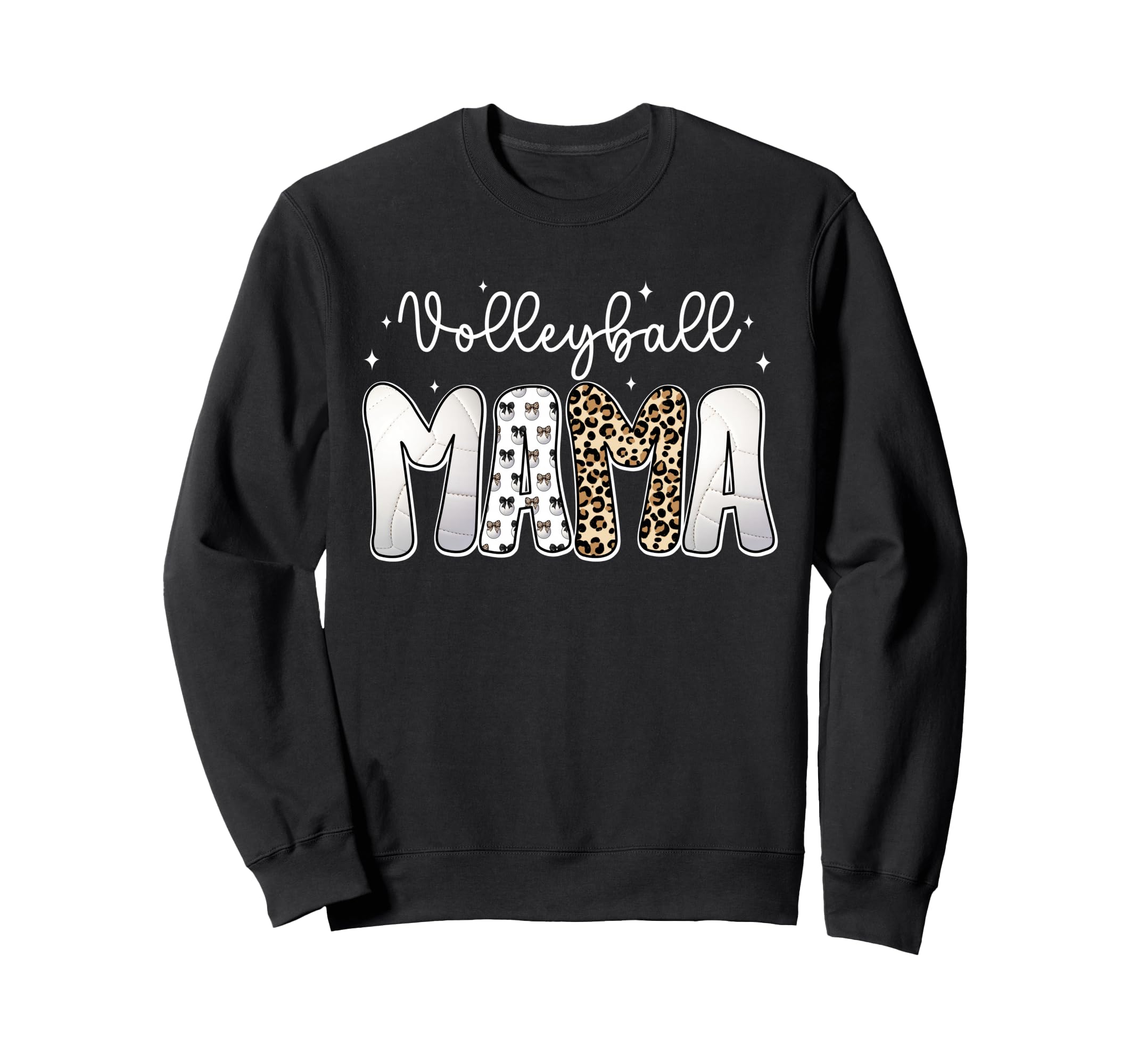 Volleyball Mama Game Day Sweatshirt - Fun Novelty Design Men Women - T-Shirt, Sweatshirt, Hoodie
